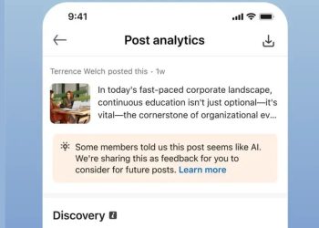 Το LinkedIn μειώνει κατά 40% τις θεάσεις περιεχομένου AI